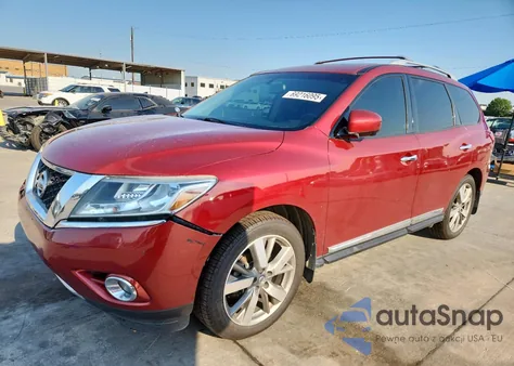 2015 Nissan Pathfinder S z USA, uszkodzony, nr VIN 5N1AR2MM7FC714441